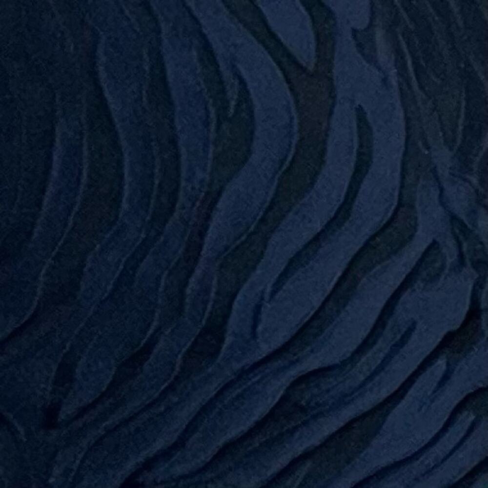 Banana Republic Black Navy Zebra Print Feminine Date Night Dress NWOT Size 6 - Picture 5 of 14